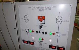 taqa harding generator syncronisation panel